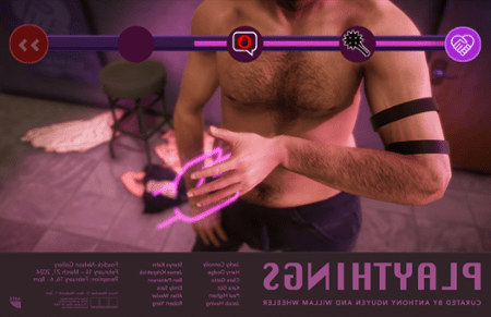 一个男人胸部的游戏图像